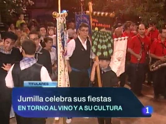 Noticias Murcia - La comunidad de Murcia en 2'.(08/08/2012).