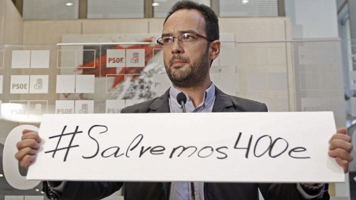 Telediario 1 - Ayuda de 400 euros