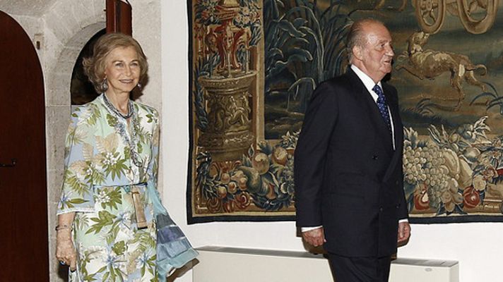 Telediario 1 - El Rey en Palma