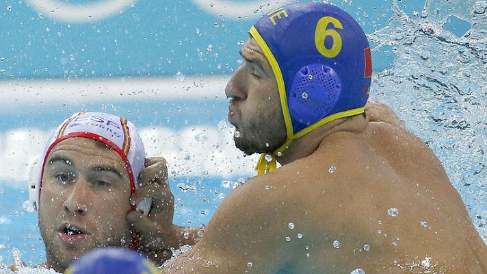 Telediario 1 - España vuelve a caer en cuartos de waterpolo lastrada por sus fallos en ataque ante Montenegro