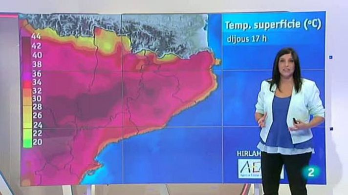 L'Informatiu - El temps - 8/08/12