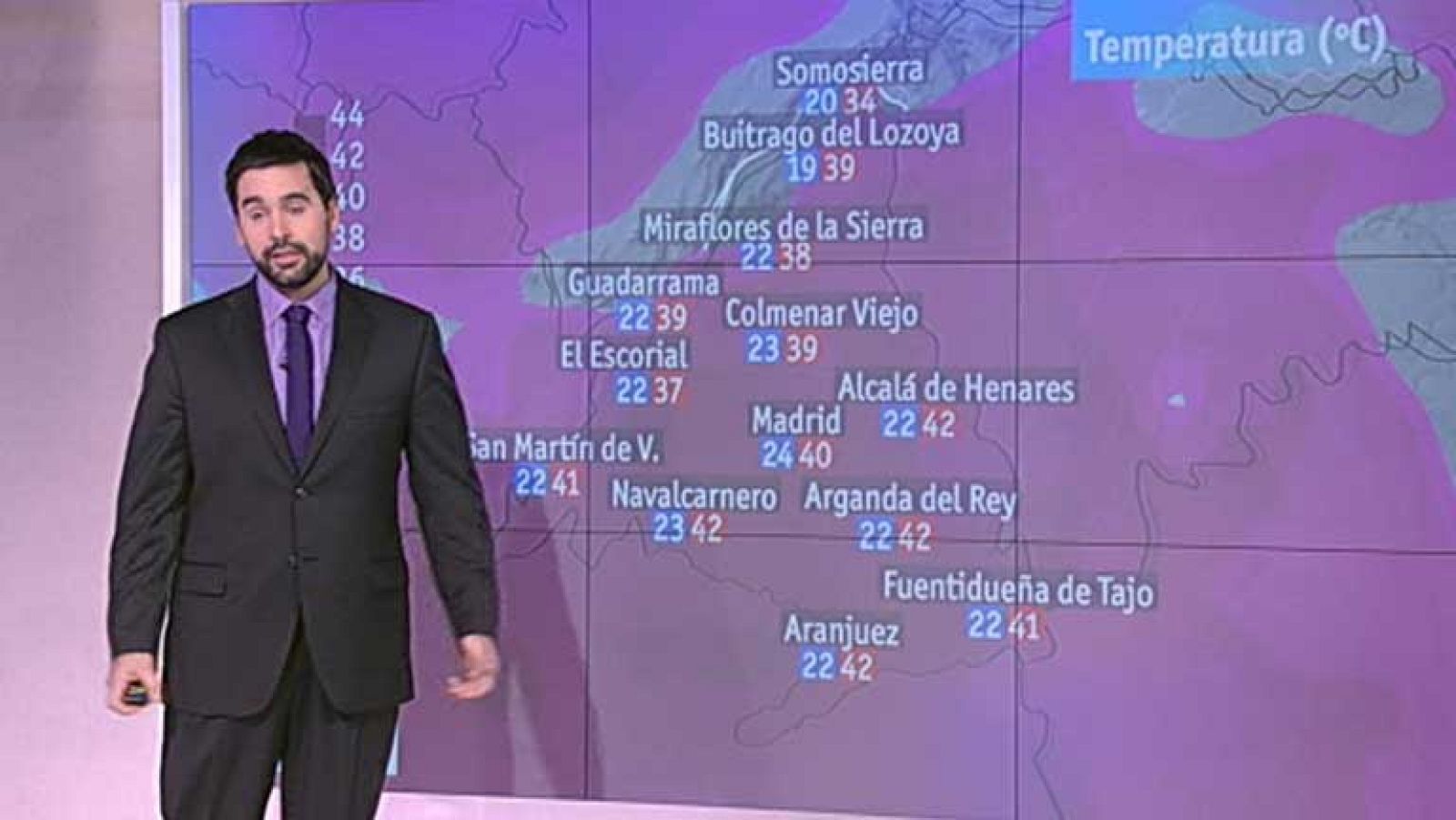 El tiempo en la Comunidad de Madrid - 09/08/12