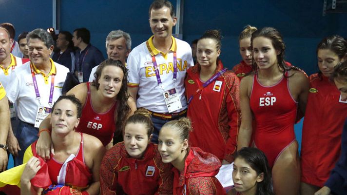 Informativo 24h - El príncipe Felipe: "La plata en un debut olímpico es un triunfo para España"