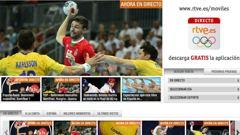 RTVE.es cerró julio como la web audiovisual líder con más de 13 millones de usuarios únicos