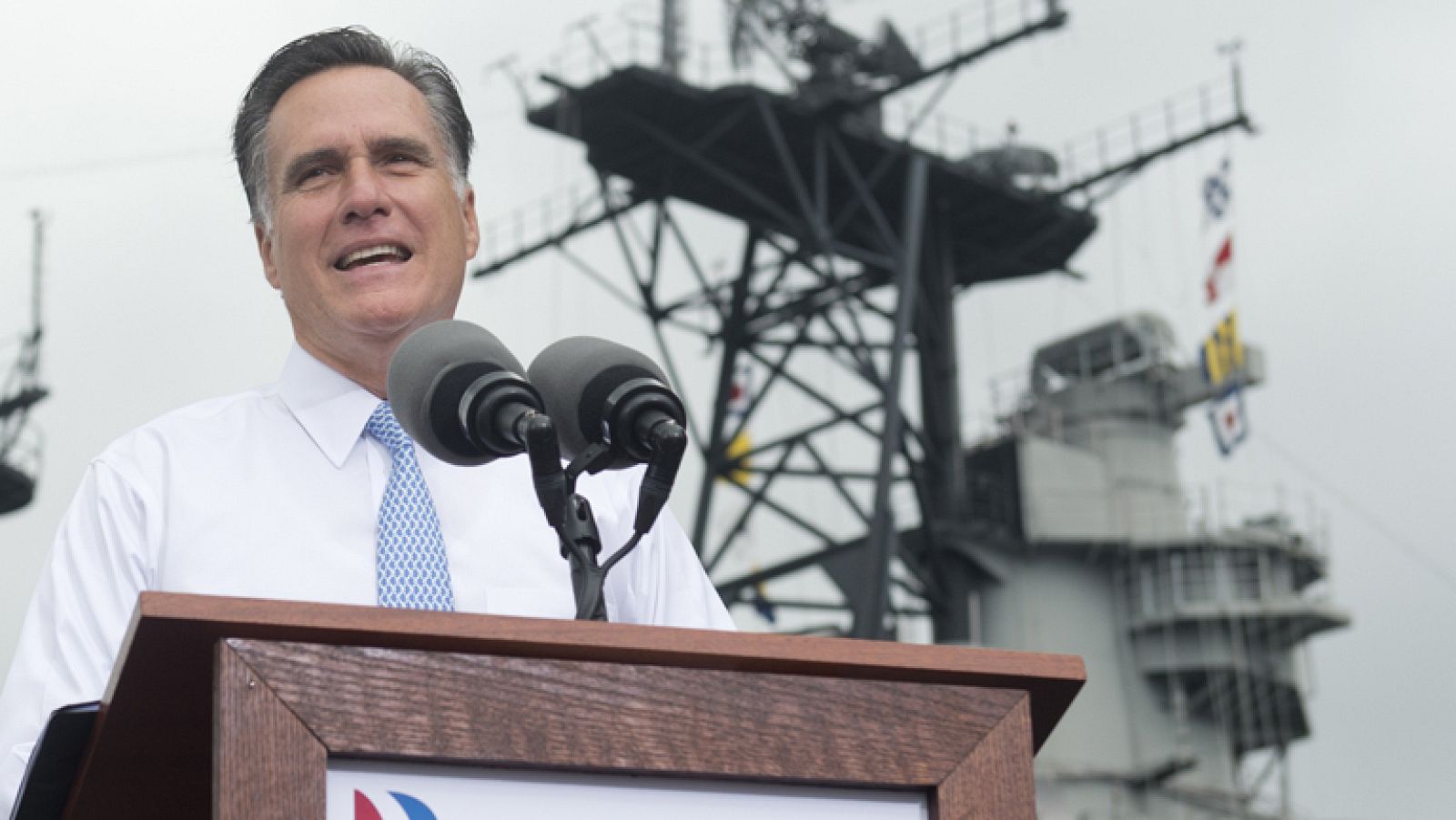 Romney presenta a Ryan como el próximo "presidente" de EE.UU.