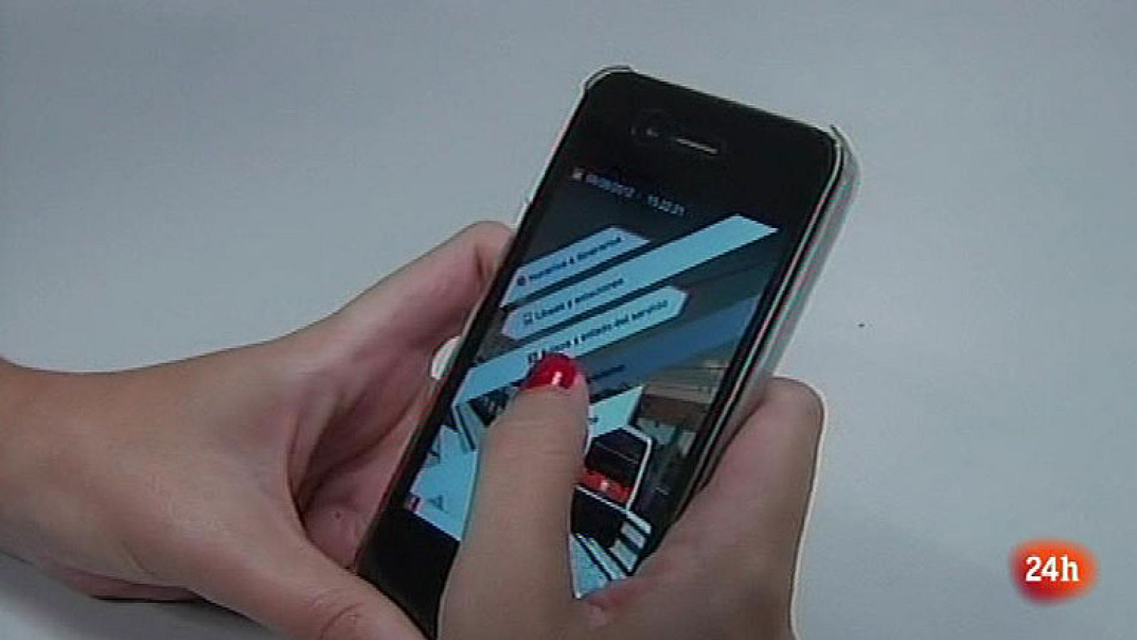 Los usuarios de los trenes catalanes podrán denunciar la presencia de indigentes por móvil