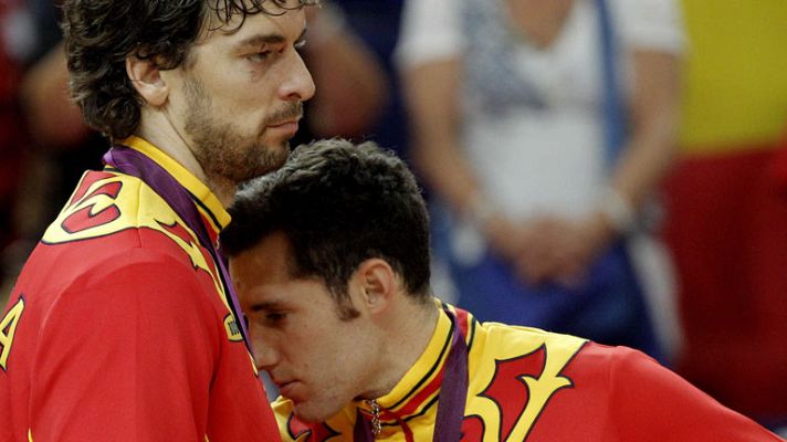Telediario 1 - Pau Gasol: "Hay que saborear esta medalla y estar felices"