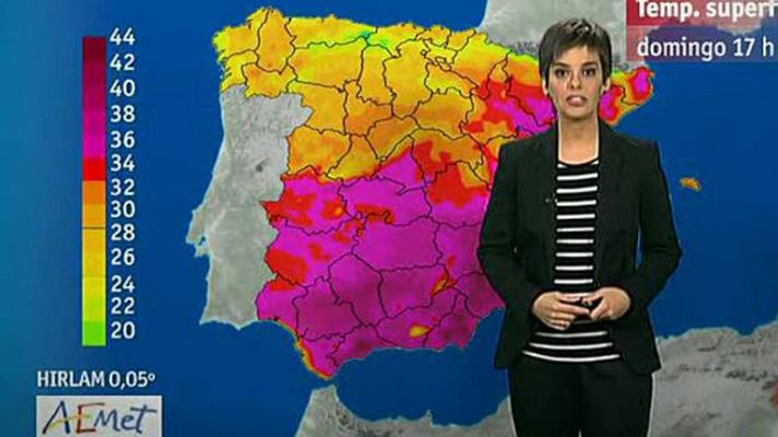 El tiempo - Ligera bajada de las temperaturas y llegada de lluvias a Galicia