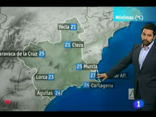 Noticias Murcia - El tiempo en la comunidad de Murcia.(13/08/2012).
