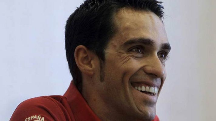 Telediario 1 - Alberto Contador: "Voy a la Vuelta a por la victoria"