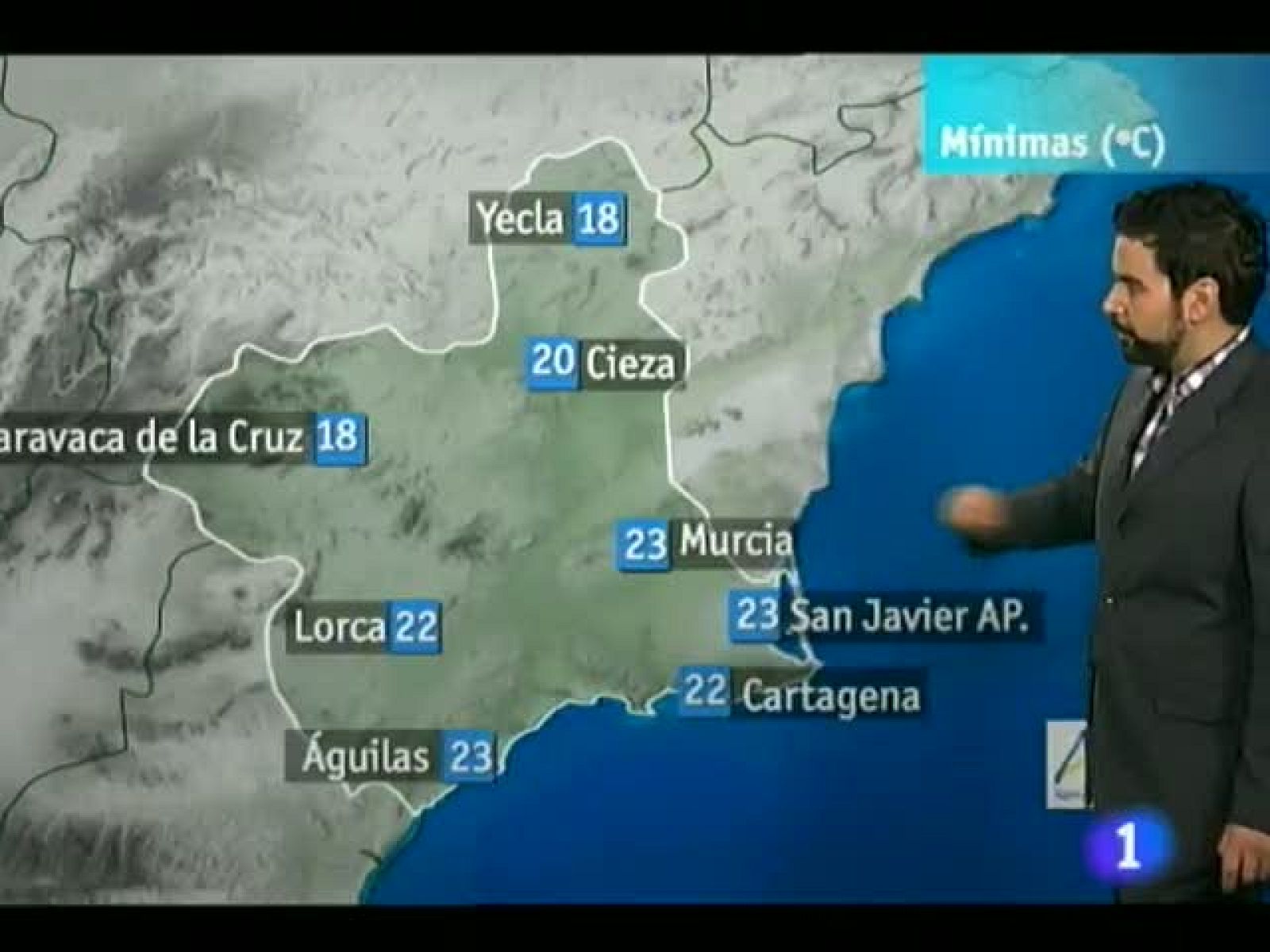 El tiempo en la comunidad de Murcia.(14/08/2012).