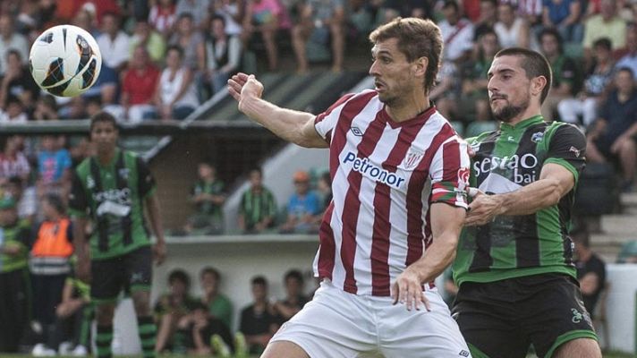 Telediario 1 - Decepción por la marcha de Llorente