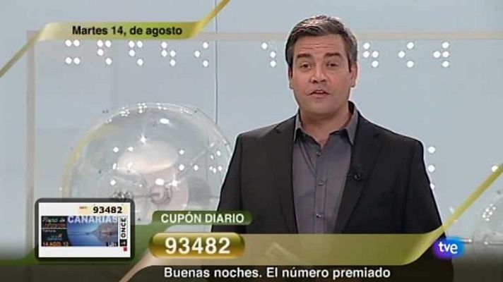 Sorteos ONCE - Sorteo ONCE - 14/08/12