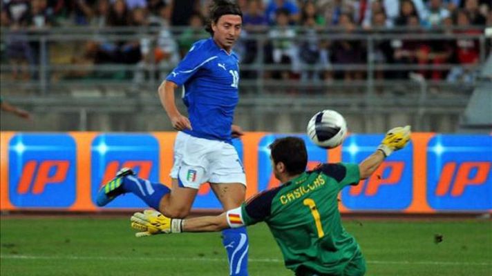 Telediario 1 - La selección española, contra la maldición de agosto