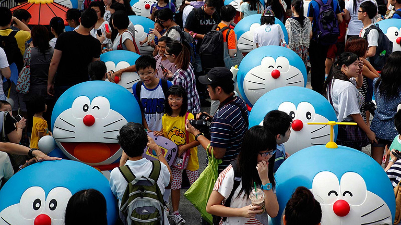 Una enorme exposición de Doraemon celebra los 100 años que faltan para su nacimiento