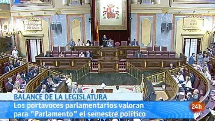 Parlamento - Balance semestre político