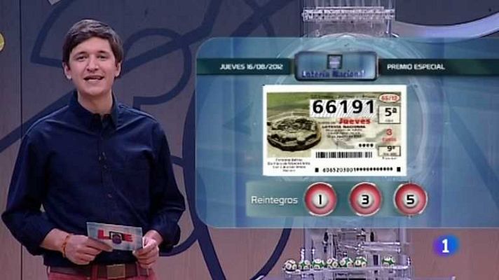 Loterías - Lotería Nacional y Primitiva - 16/08/12