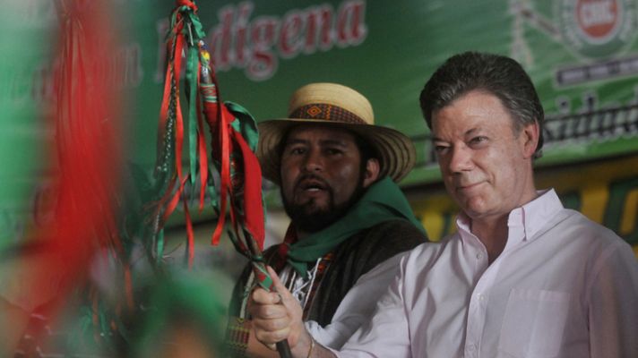 Informativo 24h - El presidente de Colombia pide perdón a los indígenas
