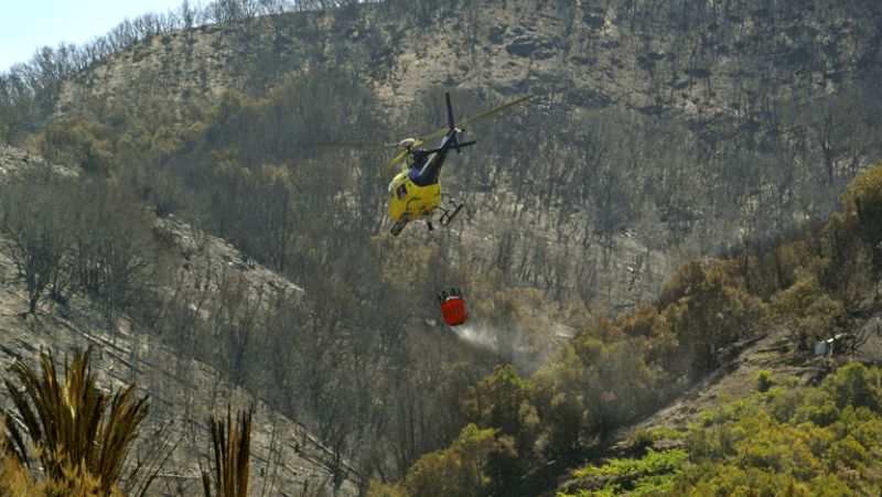 Incendio en La Gomera