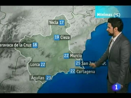 Noticias Murcia - El tiempo en la comunidad de Murcia.(17/08/2012).