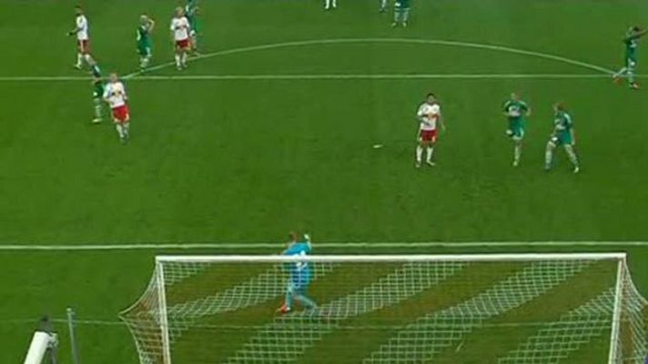 Telediario 1 - El penalti más alto del mundo