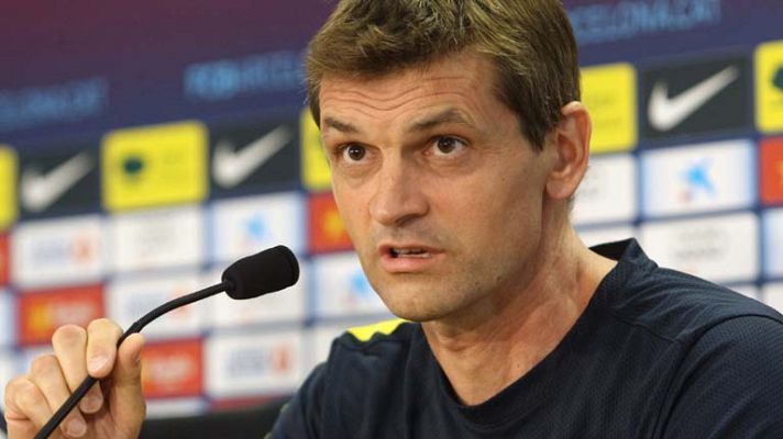 Telediario 1 - Vilanova mantiene toda la ambición del Barça