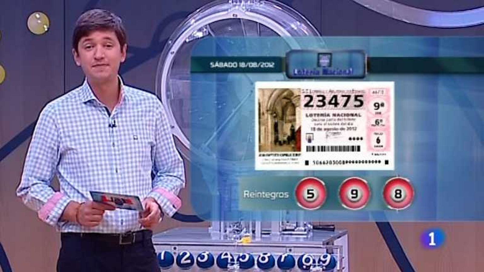 Lotería Nacional - 18/08/12 - ver ahora