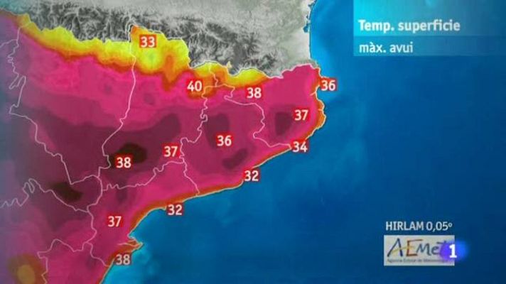 L'Informatiu - El temps - 20/08/12