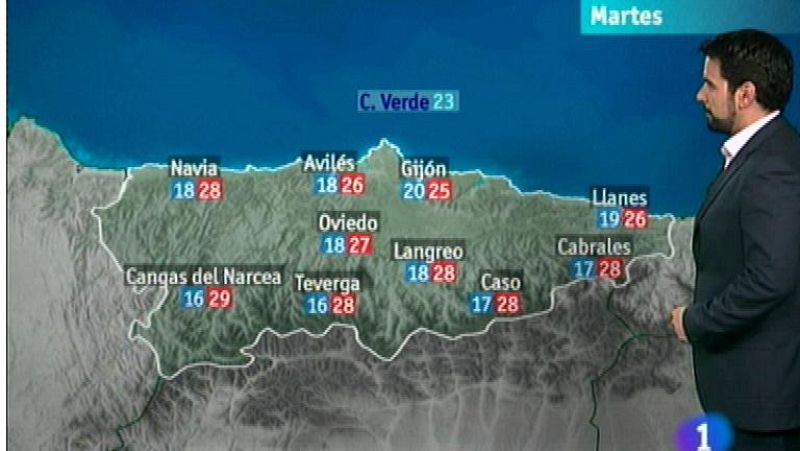 El tiempo en Asturias - 20/08/12 | Ver