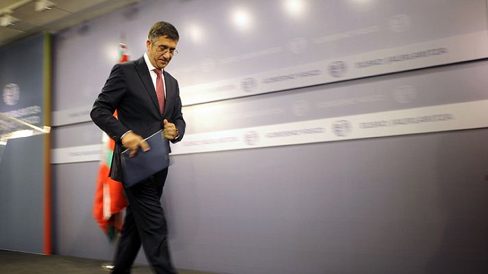 Informativo 24h - Patxi López anuncia el adelanto de las elecciones vascas (discurso completo)