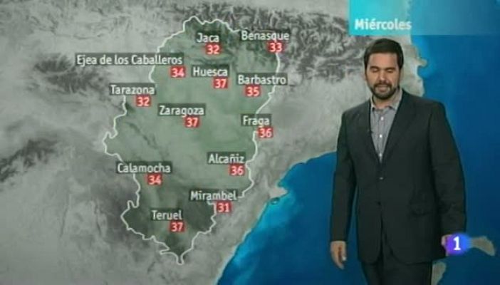 Noticias Aragón - El tiempo en Aragón - 22/08/12