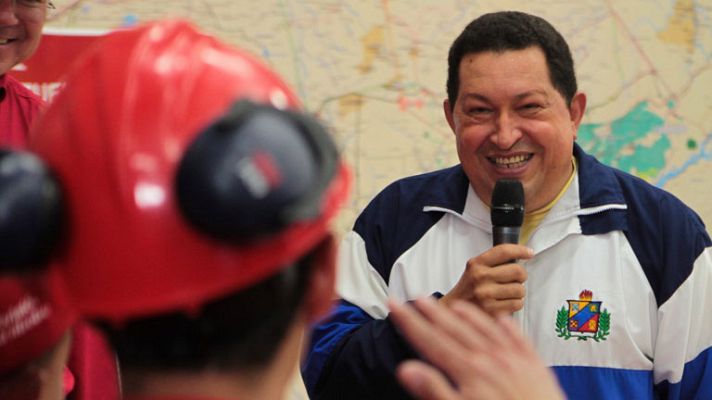 Telediario 1 - Sondeos elecciones en Venezuela