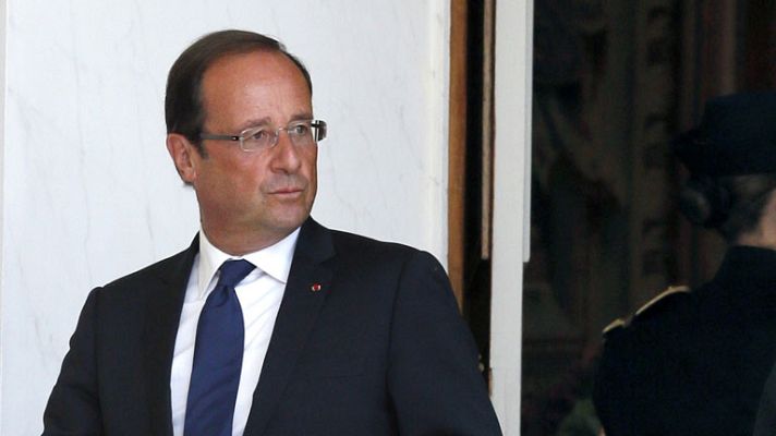 Telediario 1 - 100 días del Gobierno de Hollande