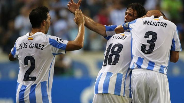 Champions League - Málaga 2 - 0 Panathinaikos