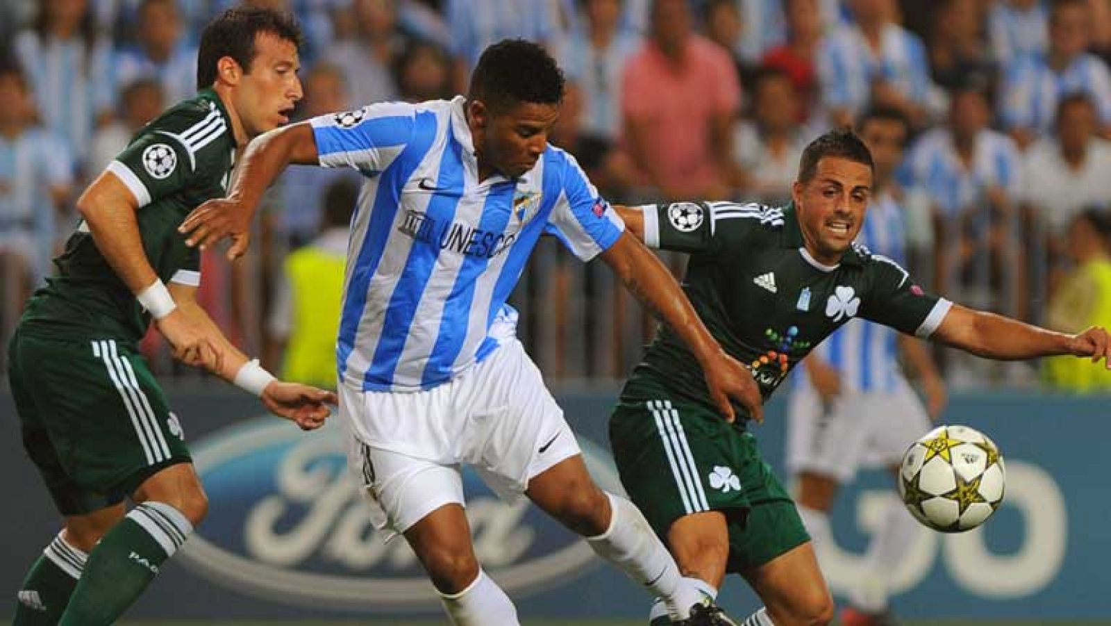 El Málaga se estrena en Champions con victoria