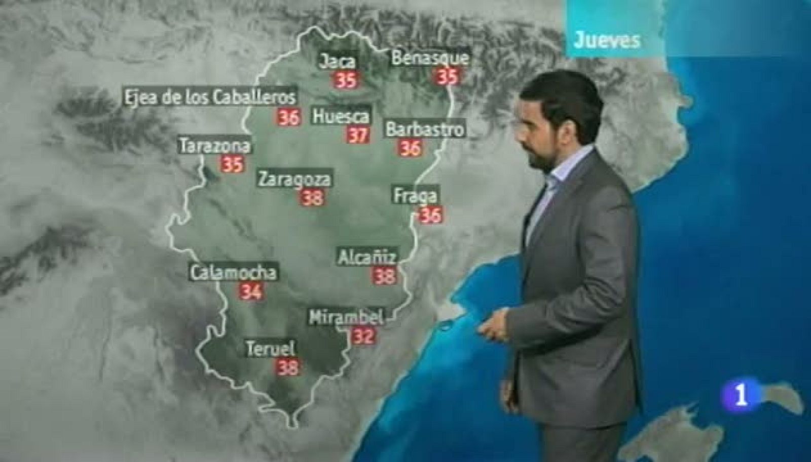 El tiempo en Aragón - 23/08/12 | Ver