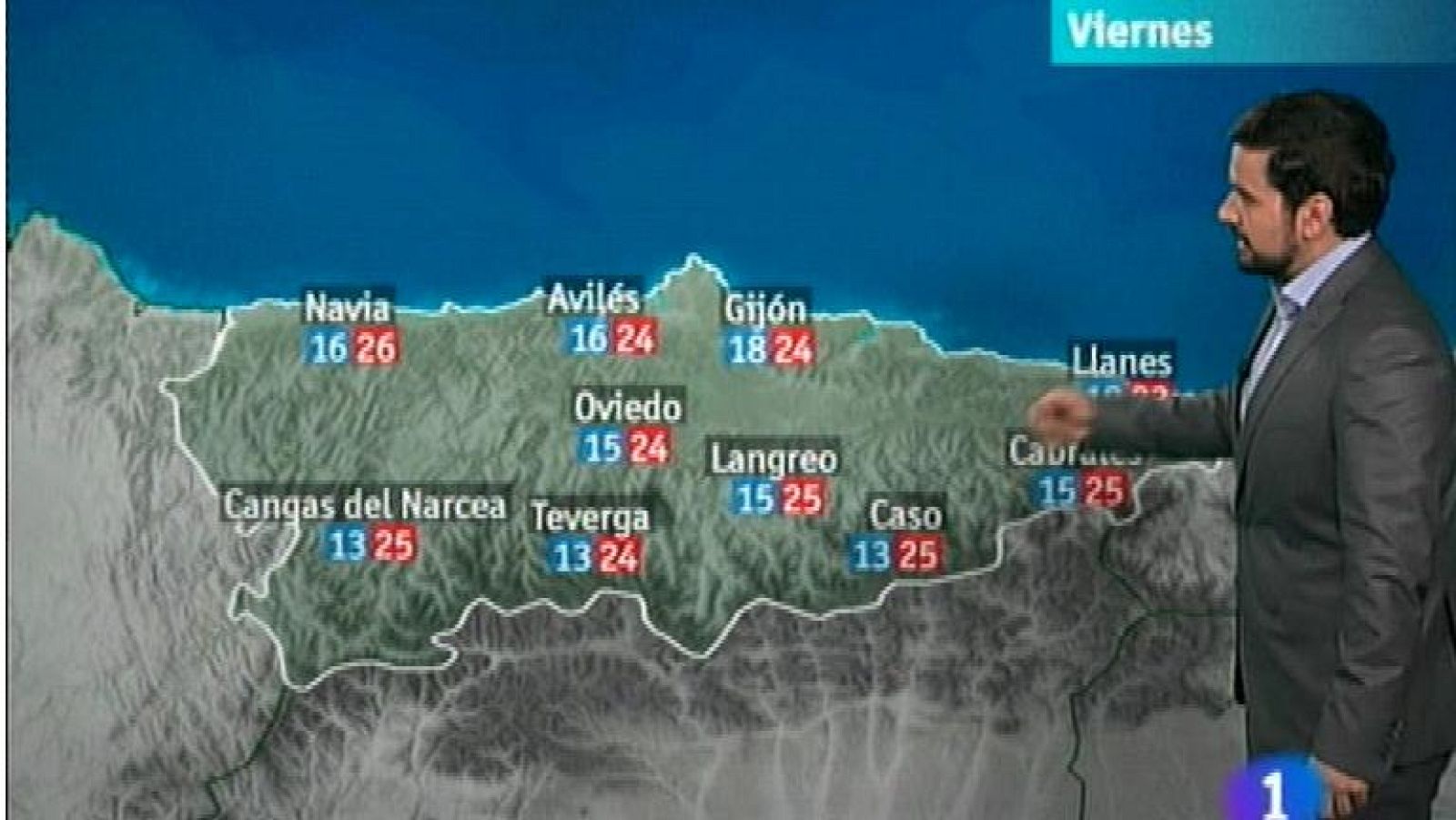 El tiempo en Asturias - 23/08/12 | Ver