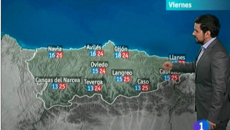 El tiempo en Asturias - 23/08/12 | Ver