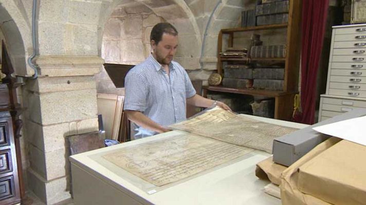 Telediario 1 - Exposición del Códice Calixtino