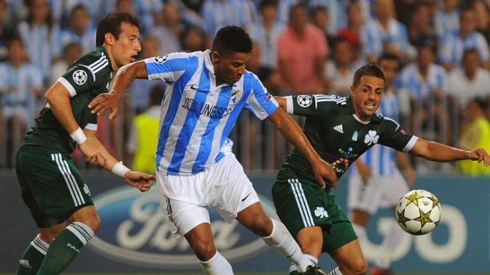 Telediario 1 - El Málaga, un poco más cerca de cumplir el sueño de la Champions