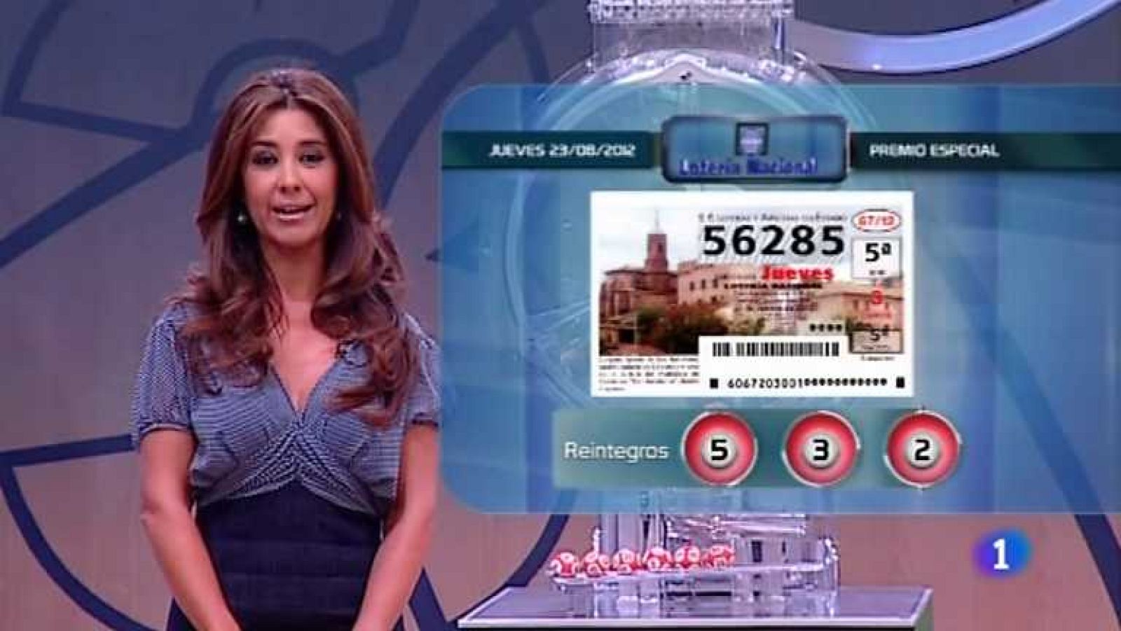 Loteria Nacional + Primitiva - 23/08/12 - Ver ahora