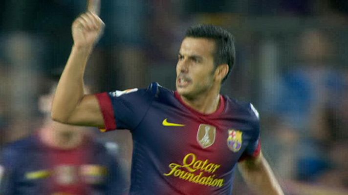  - Pedro empata para el Barça (1-1)