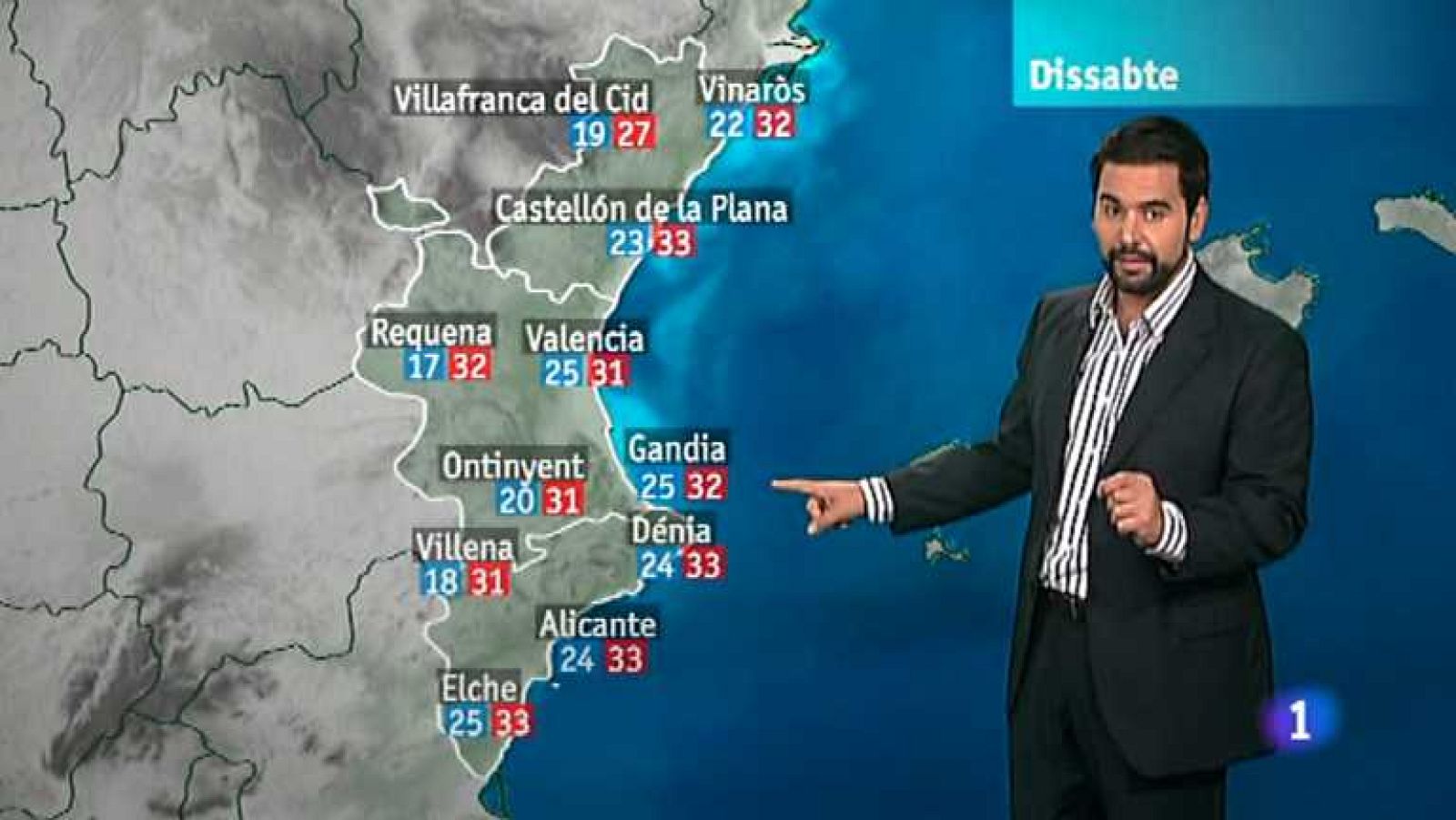 El tiempo en la Comunidad Valenciana - 24/08/12 - Ver ahora