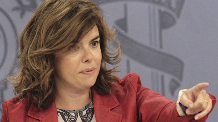 Informativo 24h - Sáenz de Santamaría asegura que no se negocian las condiciones de un rescate a España