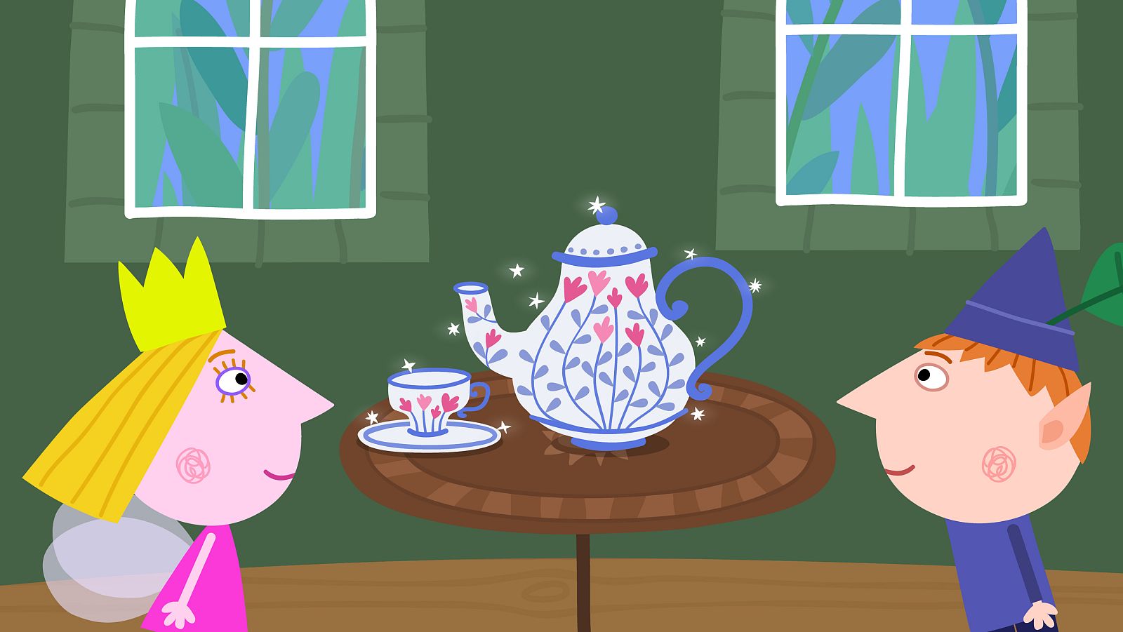 El pequeño reino de Ben y Holly - La tetera de la reina cardo - RTVE.es - El pequeño reino de Ben y Holly | Ver