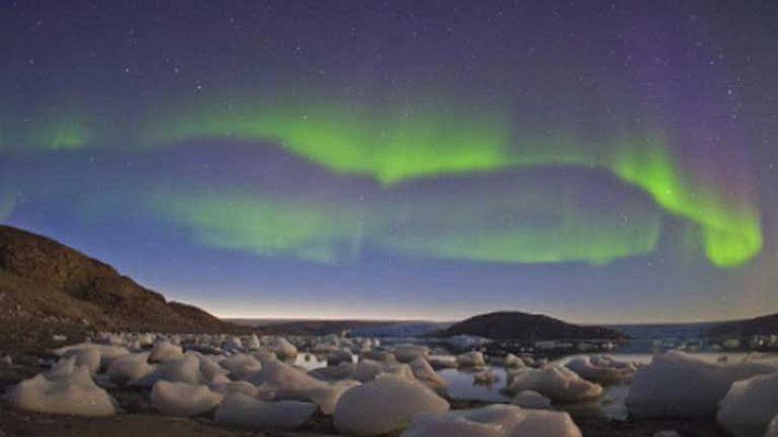 Telediario 1 - Auroras boreales a un click