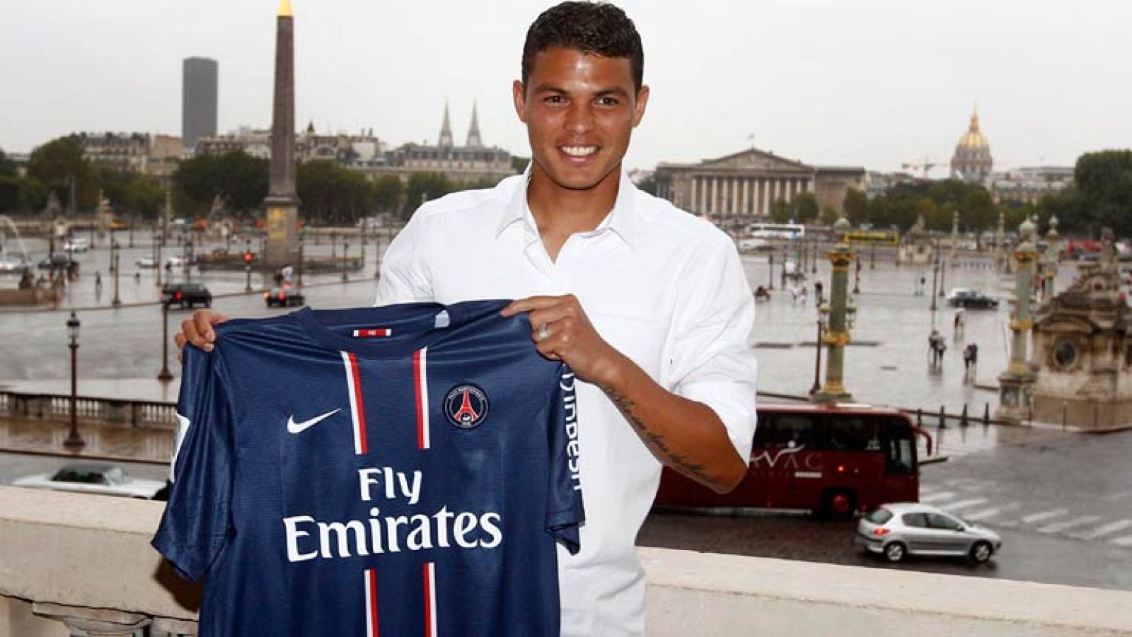 Thiago Silva, presentado como jugador del París Saint-Germain | Ver
