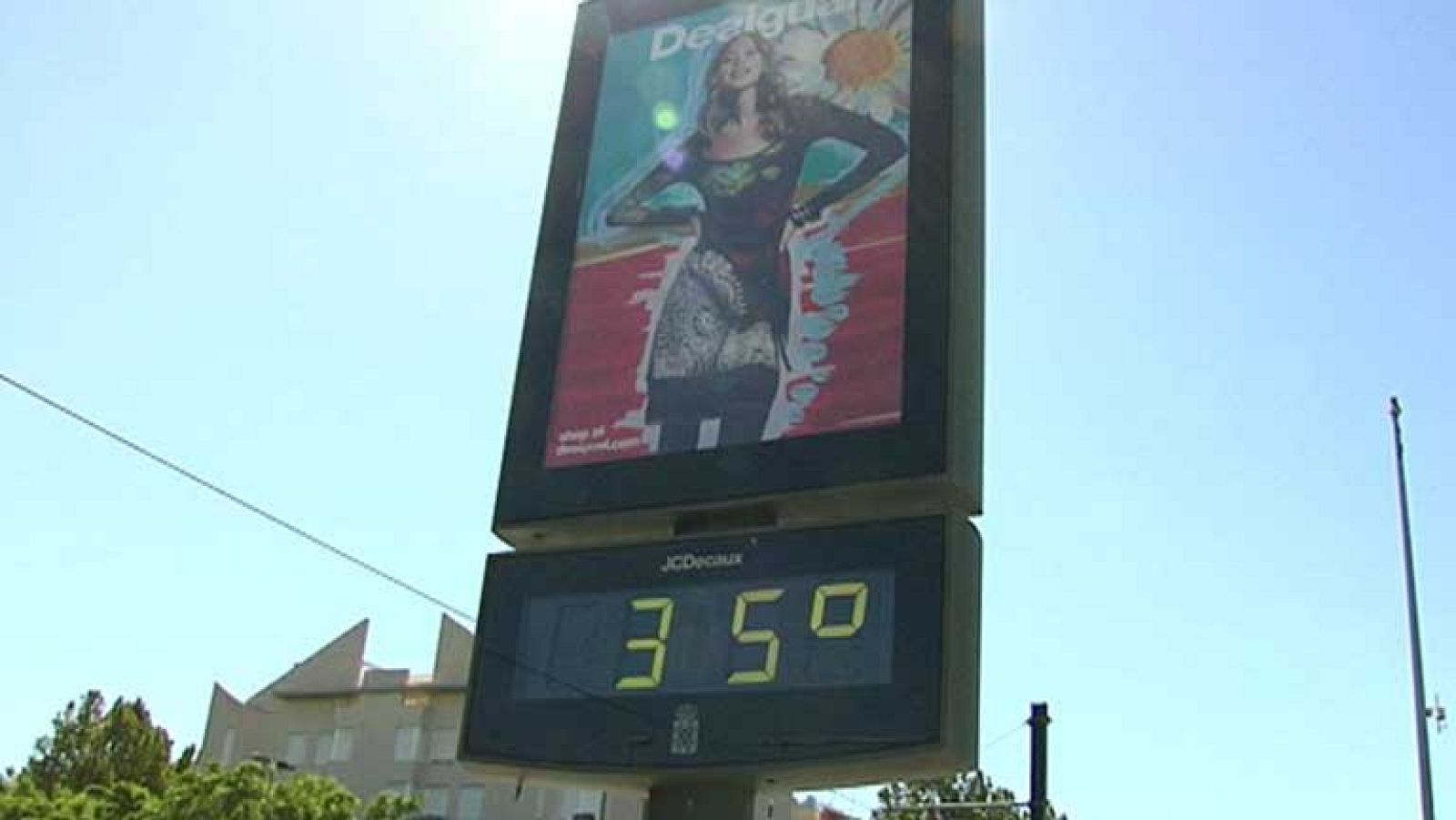 Aumento ligero a moderado de las temperaturas en gran parte de España