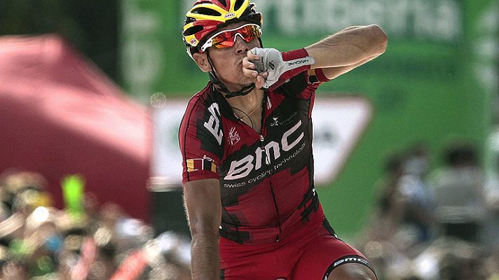 Vuelta ciclista a España - Gilbert derrota a 'Purito' en Barcelona