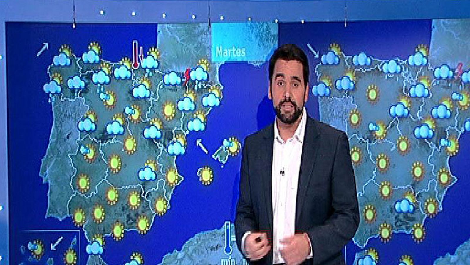 Nubosidad en toda la mitad norte peninsular - El tiempo | Ver